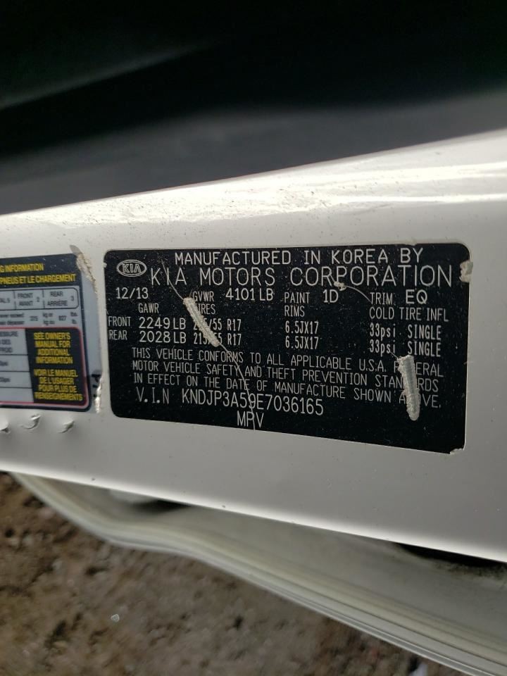 2014-2016 Kia Soul Radio Receiver US Market Electric Model OEM 1465346
