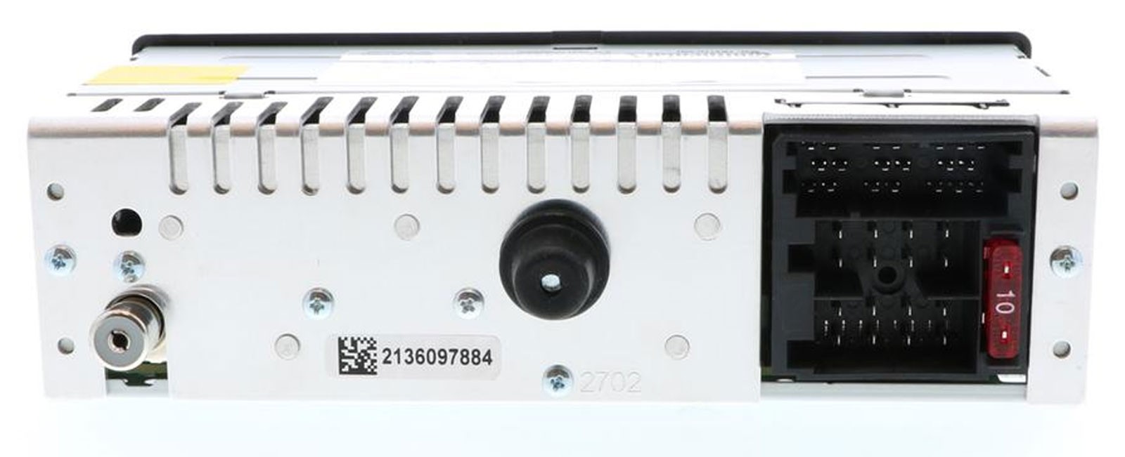 Continental USB MP3 AUX 1DIN Car Stereo for Lancia Y from 12 Gloss Black
