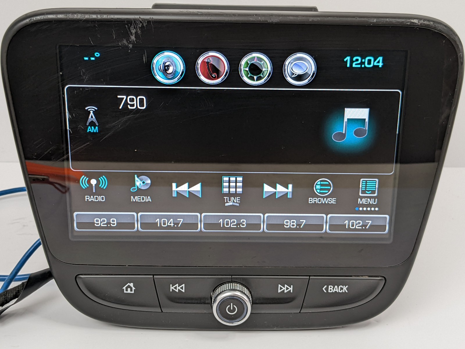 2018 Chevrolet Chevy Equinox Malibu Volt Information Display Screen 84504606 OEM