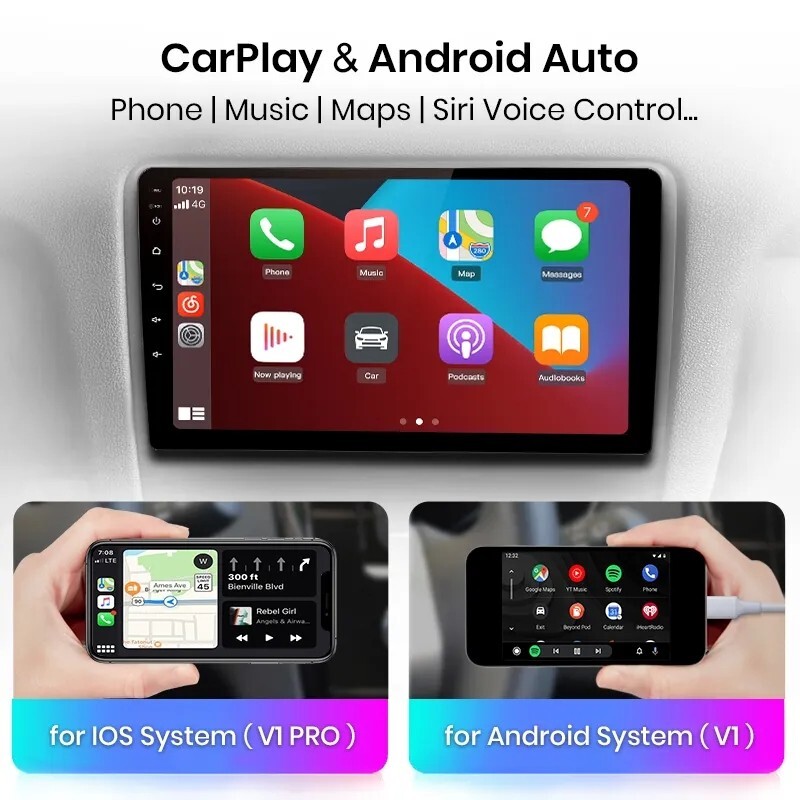 RADIO 2 DIN PER CITROEN C5 BLUETOOTH 10″ USB ANDROID WI-FI GPS CARPLAY 08/17
