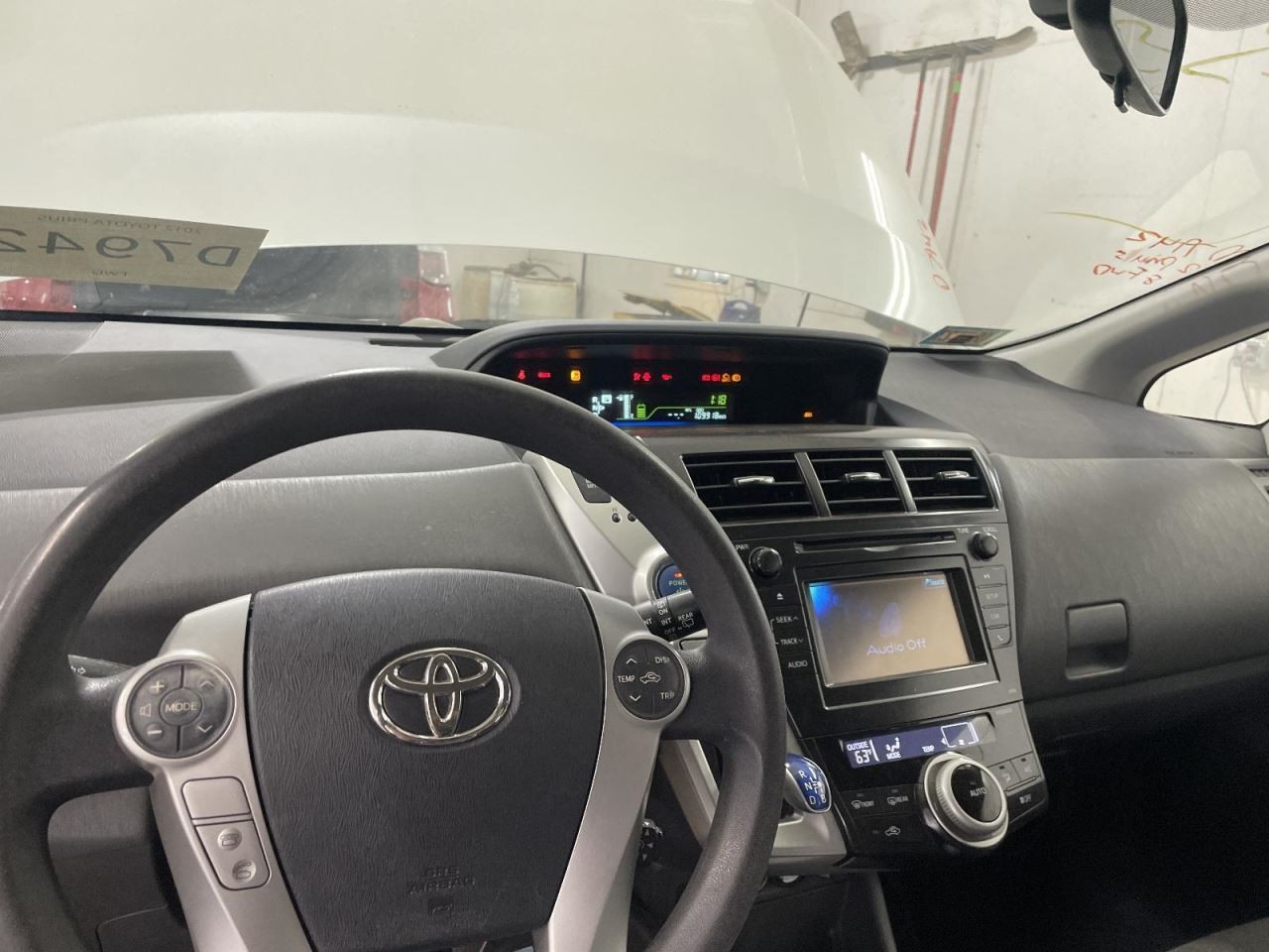 Audio Equipment Radio Prius V VIN Eu 7th And 8th Digit Fits 12-14 PRIUS 1002070