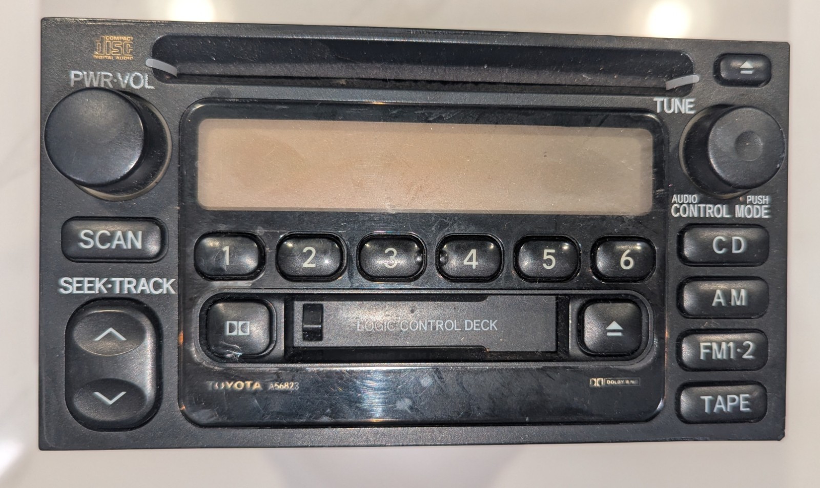 2004 TOYOTA Tacoma 86120-AD040 OEM Radio Stereo Tape CD Player Panasonic *As Is*