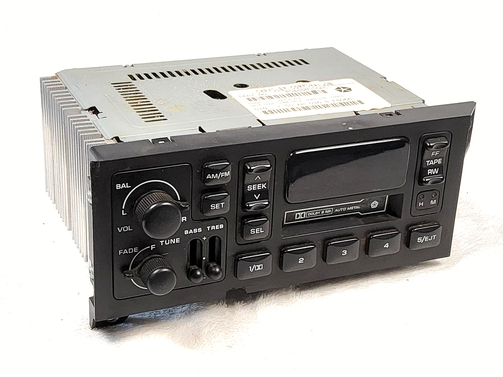 Mopar P04858556AC Cassette Radio Chrysler Dodge OEM Untested Parts Repair