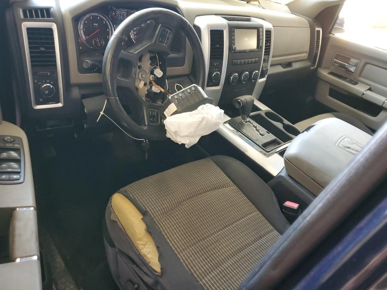 2012 DODGE 1500 PICKUP Audio Equipment Radio Receiver Radio DVD