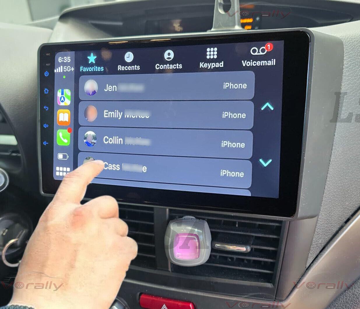 Android 15 Wifi Carplay Car Radio GPS Estéreo Player Para Subaru Wrx Sti 2008-20