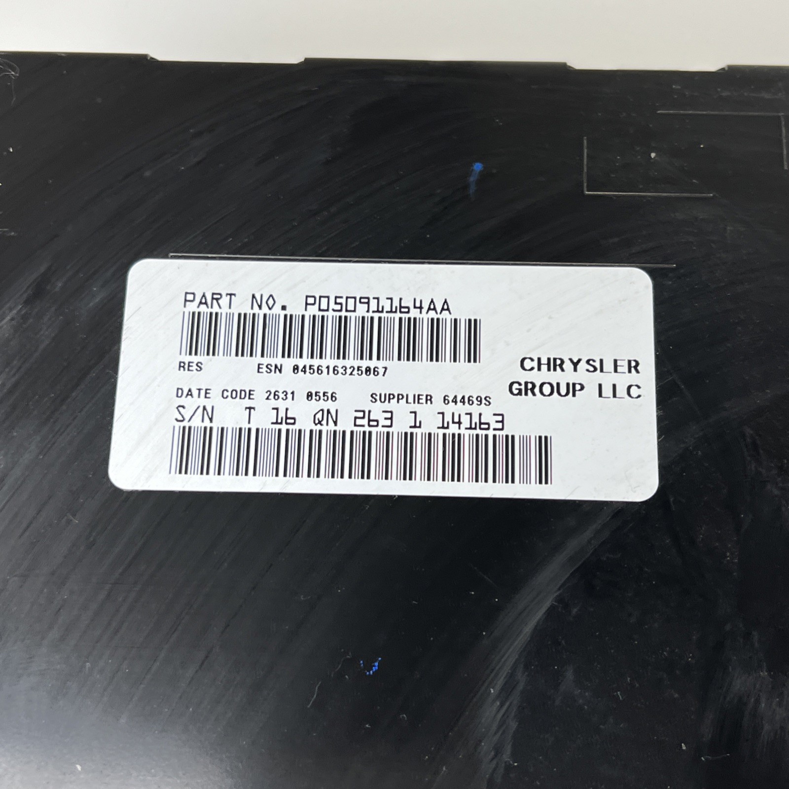 2012 JEEP WRANGLER RADIO CD MP3 PLAYER P05091164AA OEM