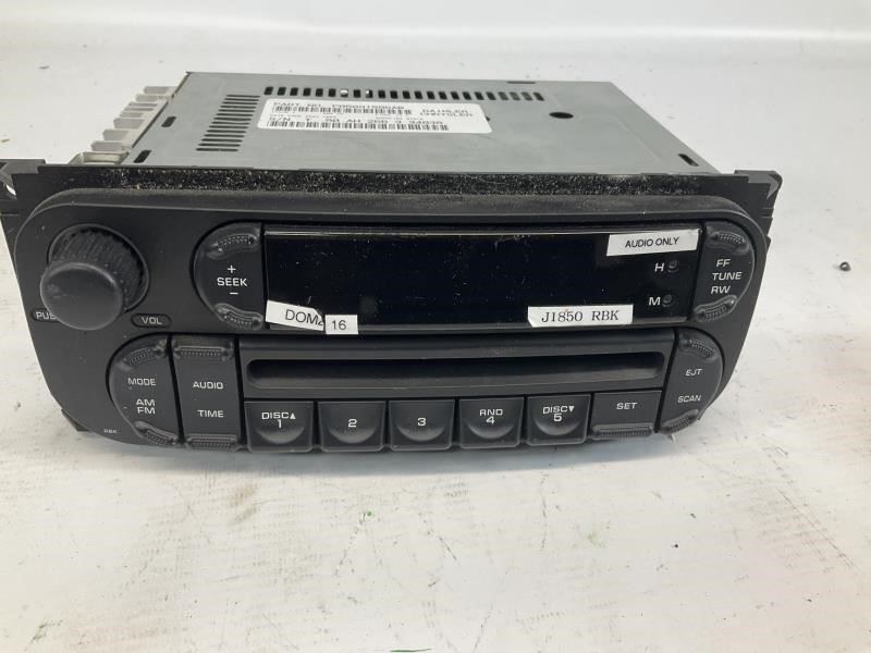 02-07 Dodge Grand Caravan Audio Equipment Radio Receiver S