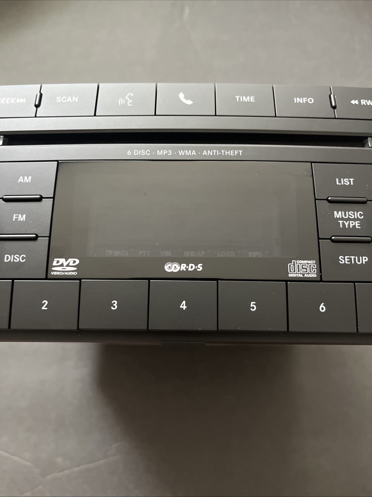 Radio – 6 DVD Stereo Changer Jeep Wrangler 2007-2018 Liberty * Dodge Ram Nitro