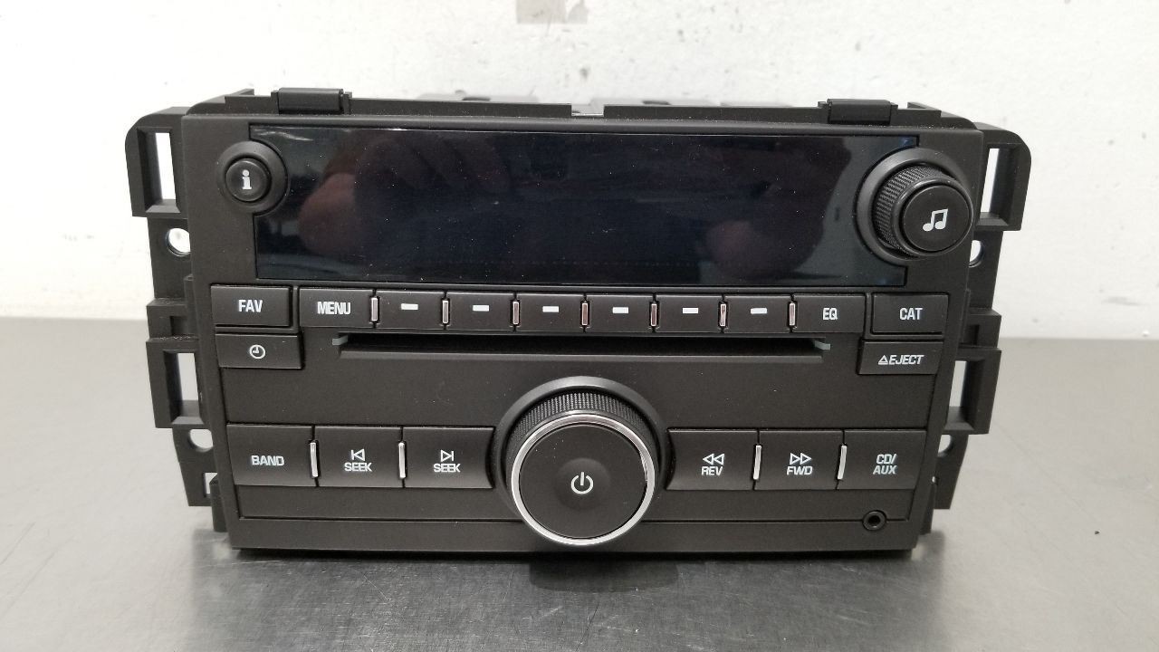 13 CHEVY SILVERADO 2500 RADIO AUDIO RECEIVER HEAD UNIT 20934592