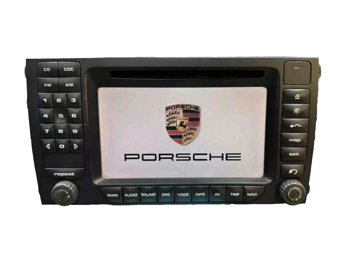 03 04 05 06 07 Porsche Cayenne Radio Navigation CD Player Display Screen