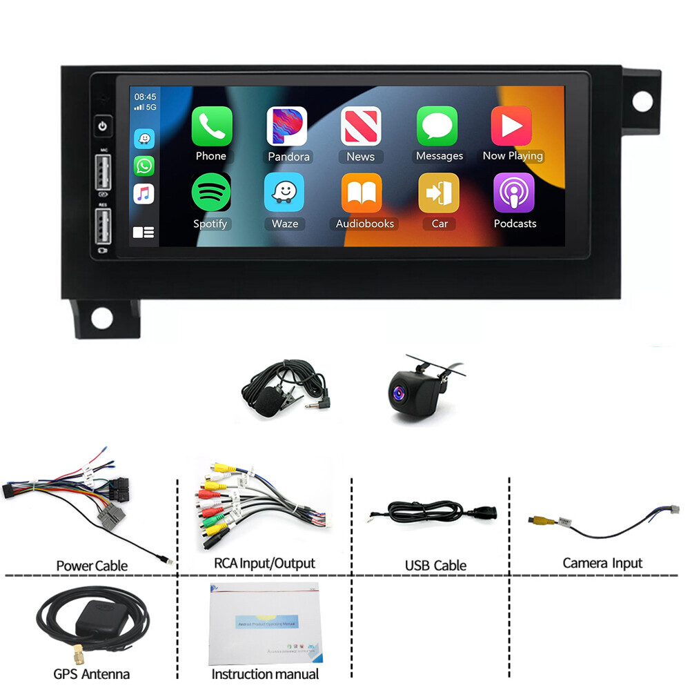 For 1976-1980 Dodge Aspen 6.8″ Android 14 Carplay Car Stereo Radio GPS Navi WIFI