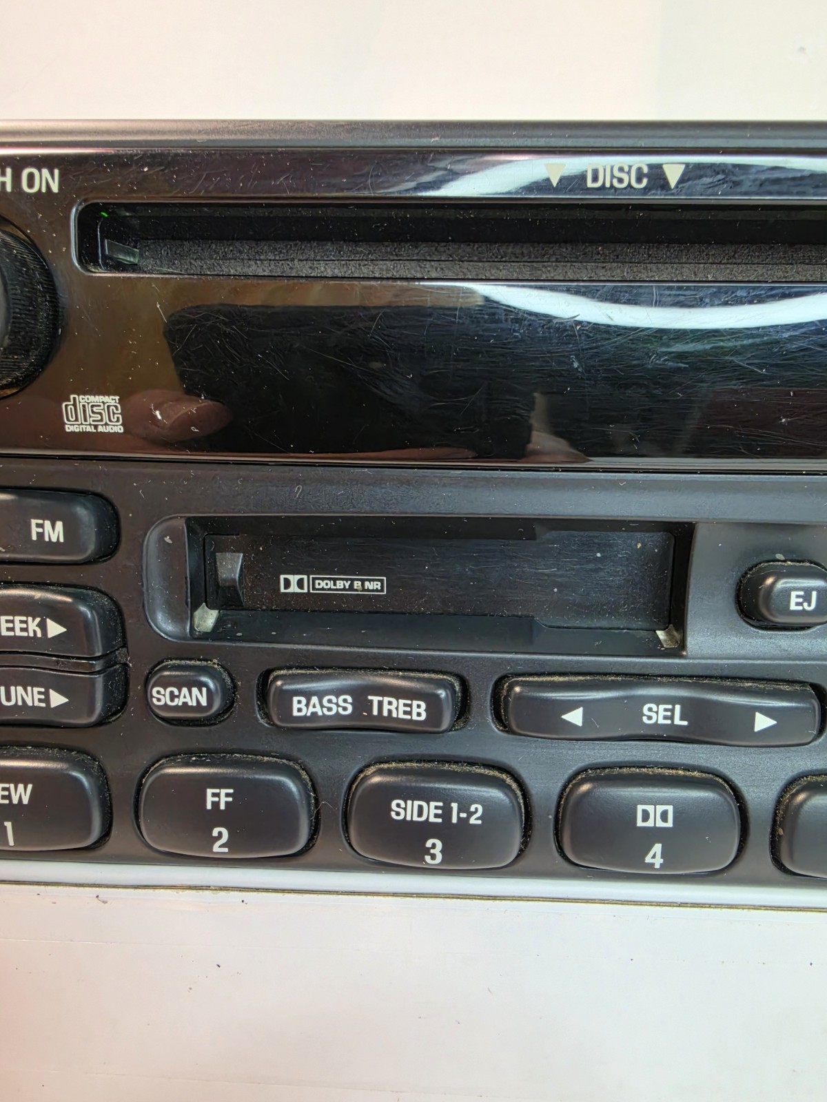 Ford OEM 3L3T-18C868-AC Ford Dual Media AM/FM radio, CD player, Cassette Player