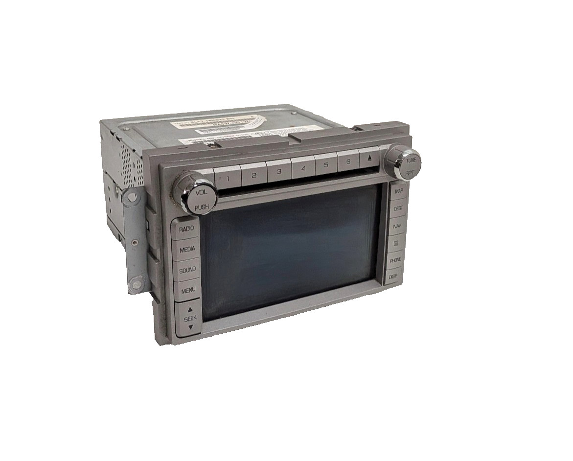 10 11 12 13 14 Lincoln Navigator Navigation GPS Radio CD Player Display Screen