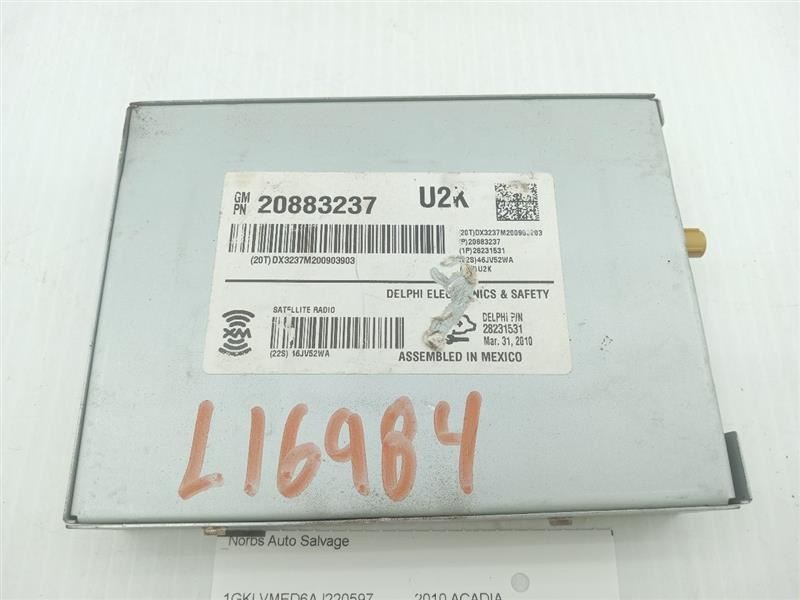 OEM Radio 20883237 Fits 07-17 ACADIA 1369224