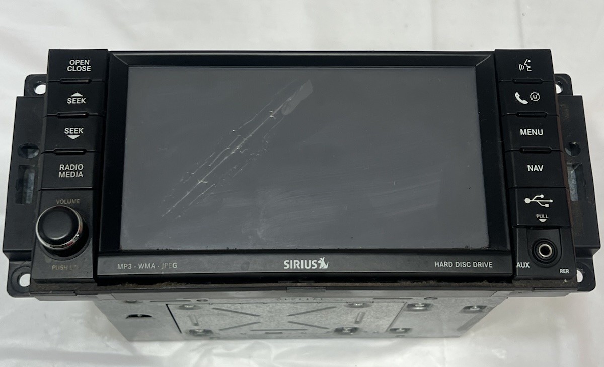 OEM 2007-2010 Chrysler Dodge Jeep Dvd Navigation MyGig Radio P05064401AI Tested