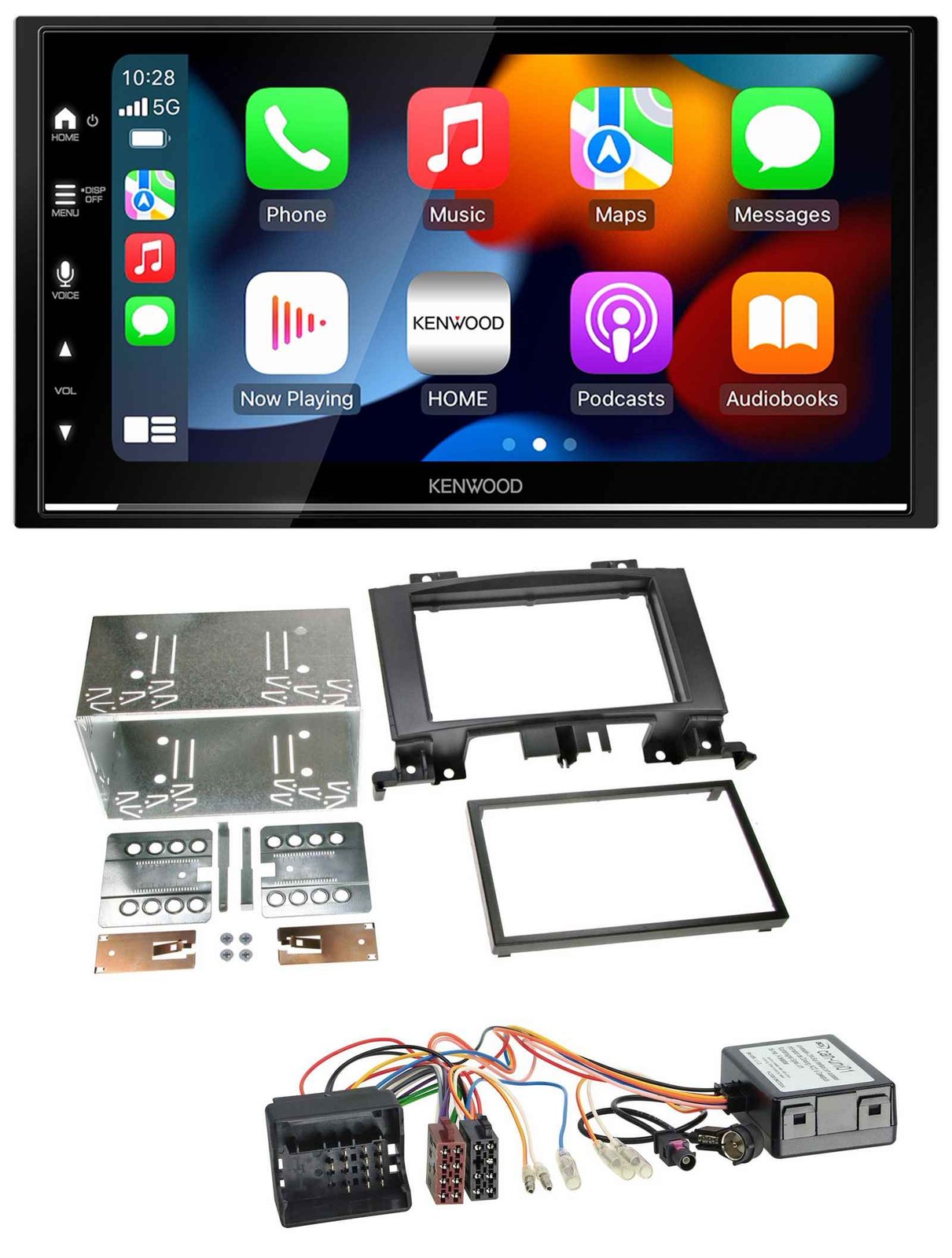 Kenwood DAB USB Bluetooth 2DIN CAN-Bus Car Stereo for Mercedes Sprinter 2006-2013