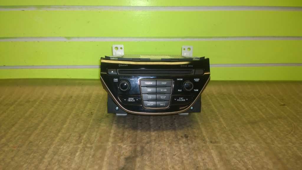 15 HYUNDAI GENESIS COUPE 3.8L AT FACTORY RADIO CD PLAYER OEM 1645-65