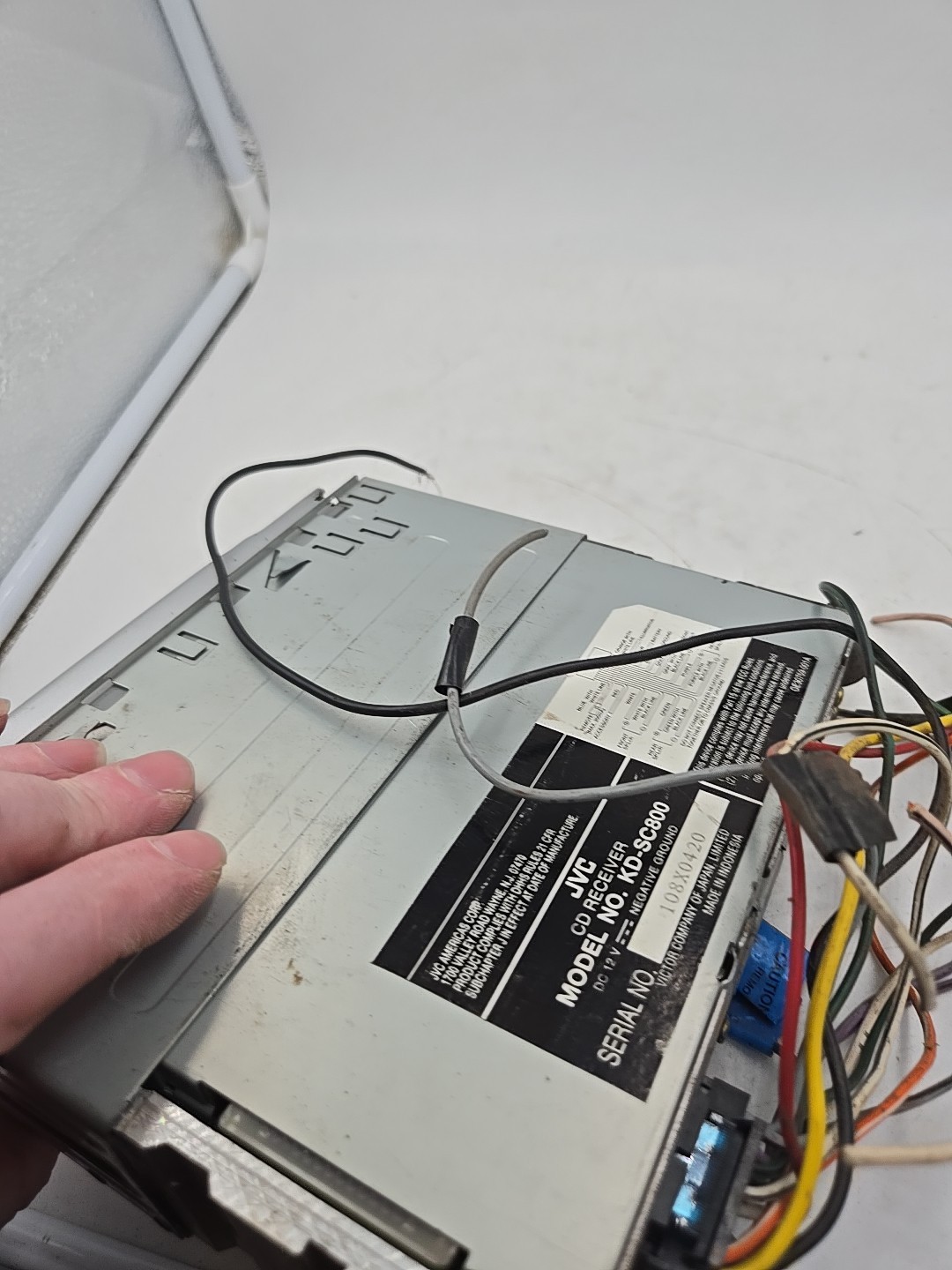 JVC CD Receiver KD-SC800 For Parts And Repair