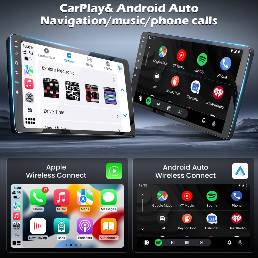 For Honda Civic 2012-2015 Android Auto Carplay GPS Navi Car Stereo Radio Video