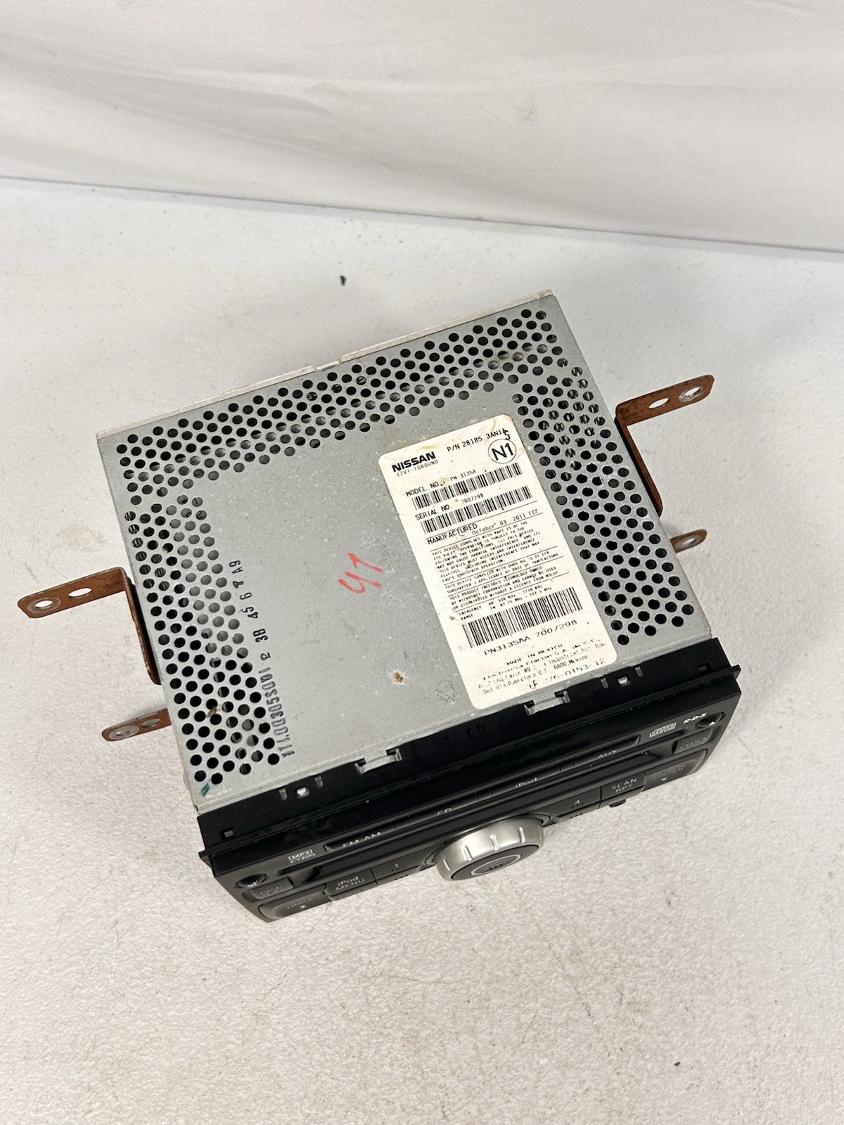 2012-2014 Nissan Versa AM FM CD Player AUX Radio Receiver 28185 3AN1A OEM