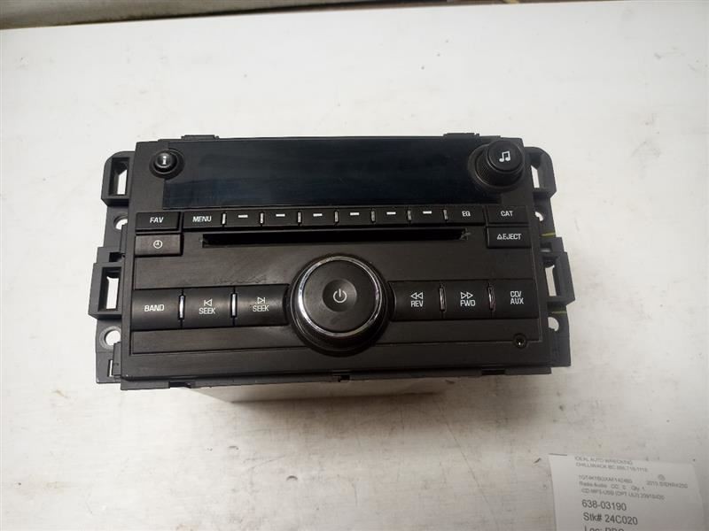 Audio Equipment Radio AM-FM-CD-MP3-USB Fits 11-18 EXPRESS 2500 VAN 668996