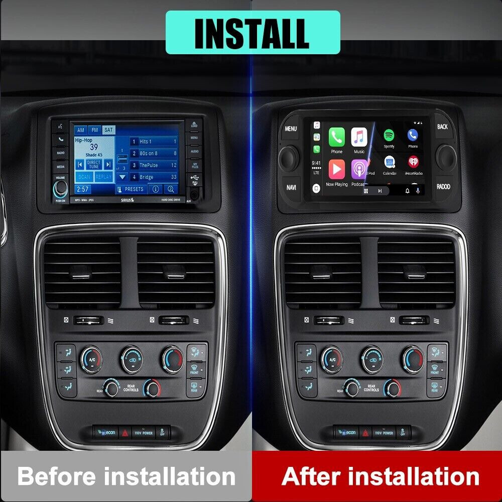 6.86″ Radio For Dodge Ram 1500 2500 3500 2002-2005 Carplay Android 13 GPS Player
