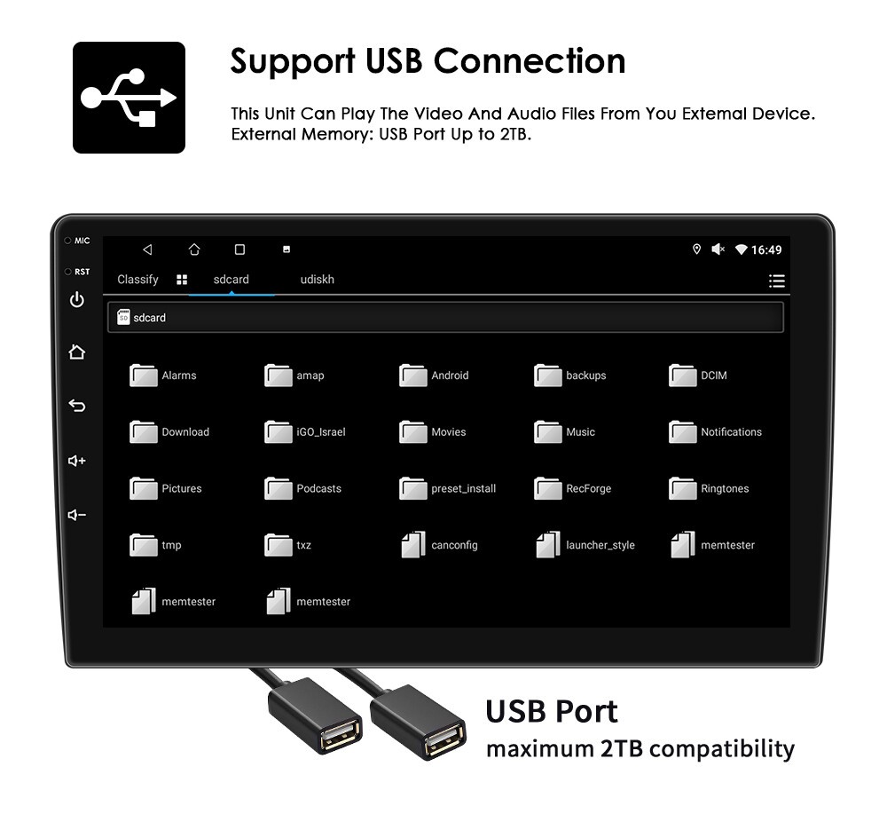 64GB For 2013-2015 Nissan Altima Apple Carplay Android 15 Car Stereo Radio GPS