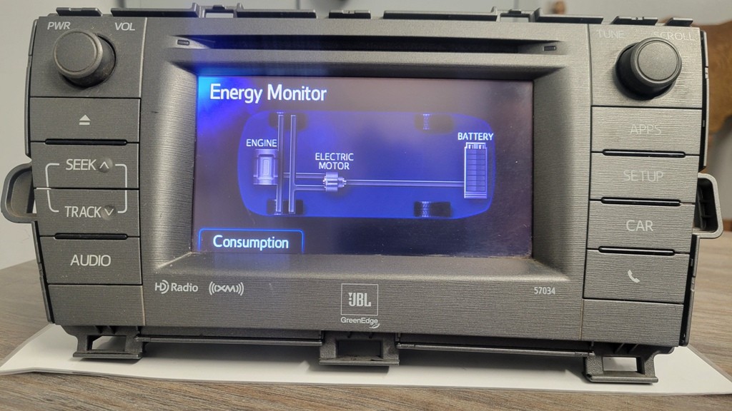 2012-2015 Toyota Prius JBL Navigation Touchscreen Radio GPS OEM 86140-47180