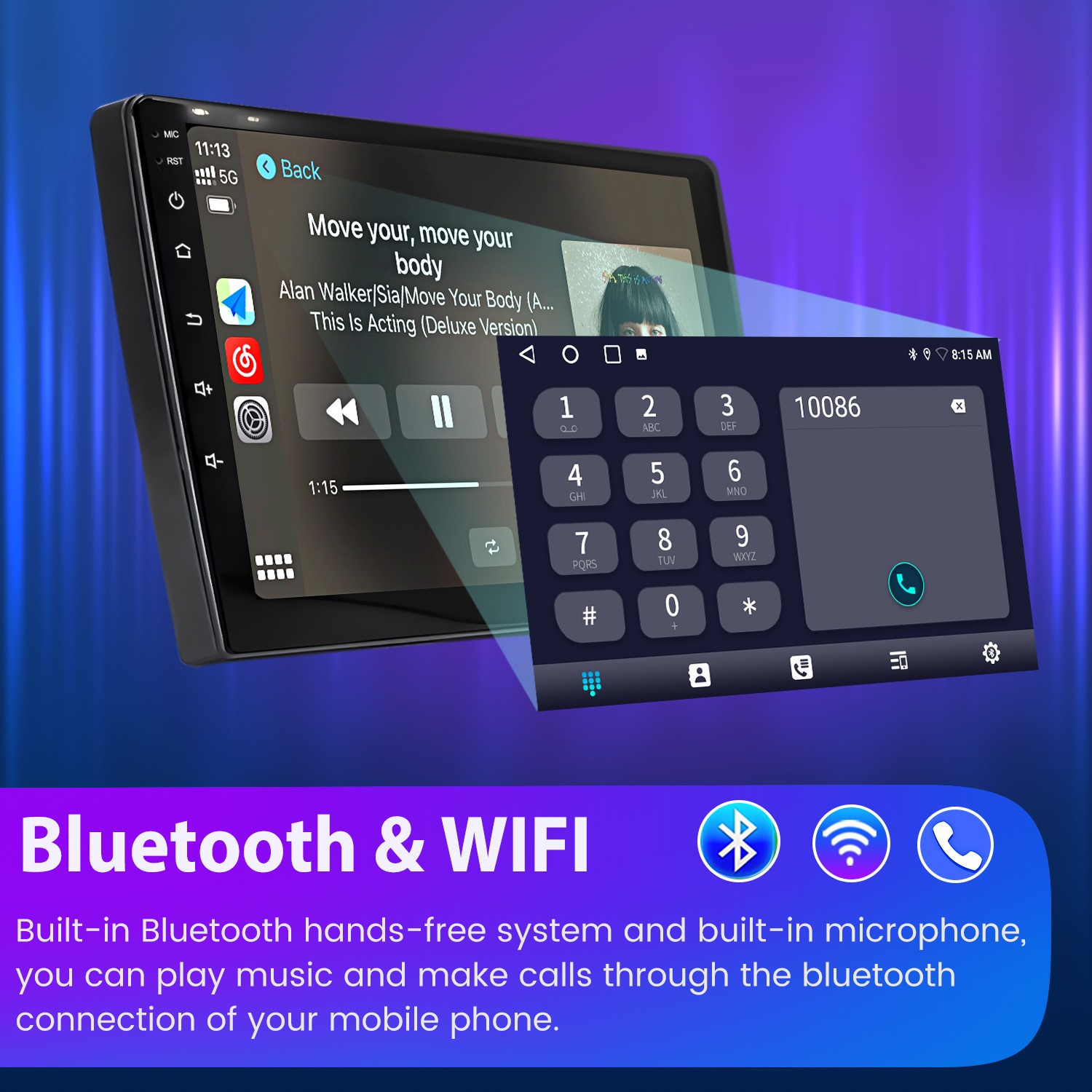 For Nissan Altima 2013-18 Android 14 2+64GB Carplay Car Stereo Radio BT GPS Navi