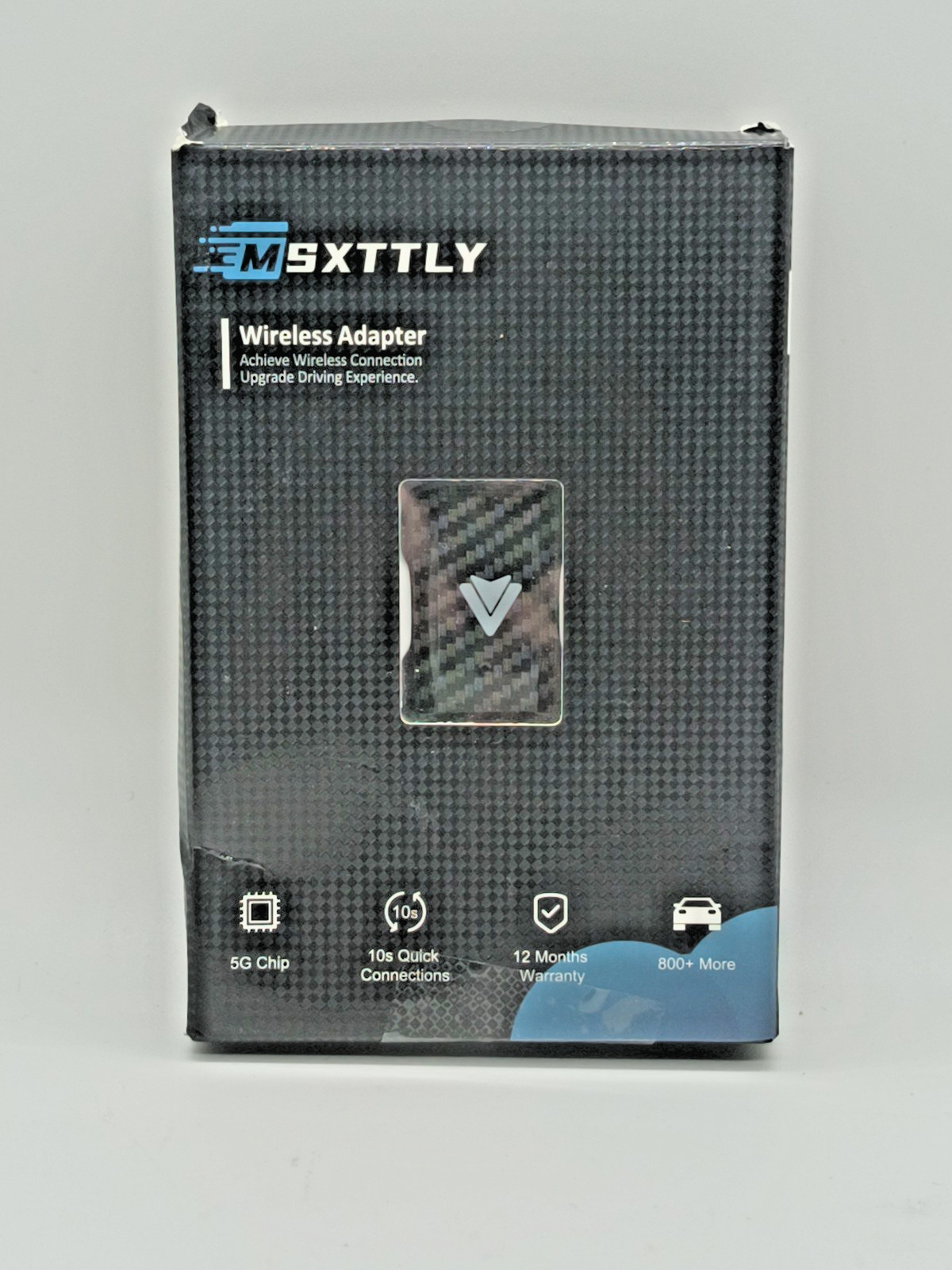 MSXTTLY 2 in 1 for Carplay and Android Auto wireless Adapter