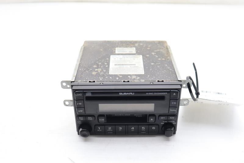 Audio Radio Receiver AM-FM-6CD-cassette Fits 02-03 IMPREZA 66874