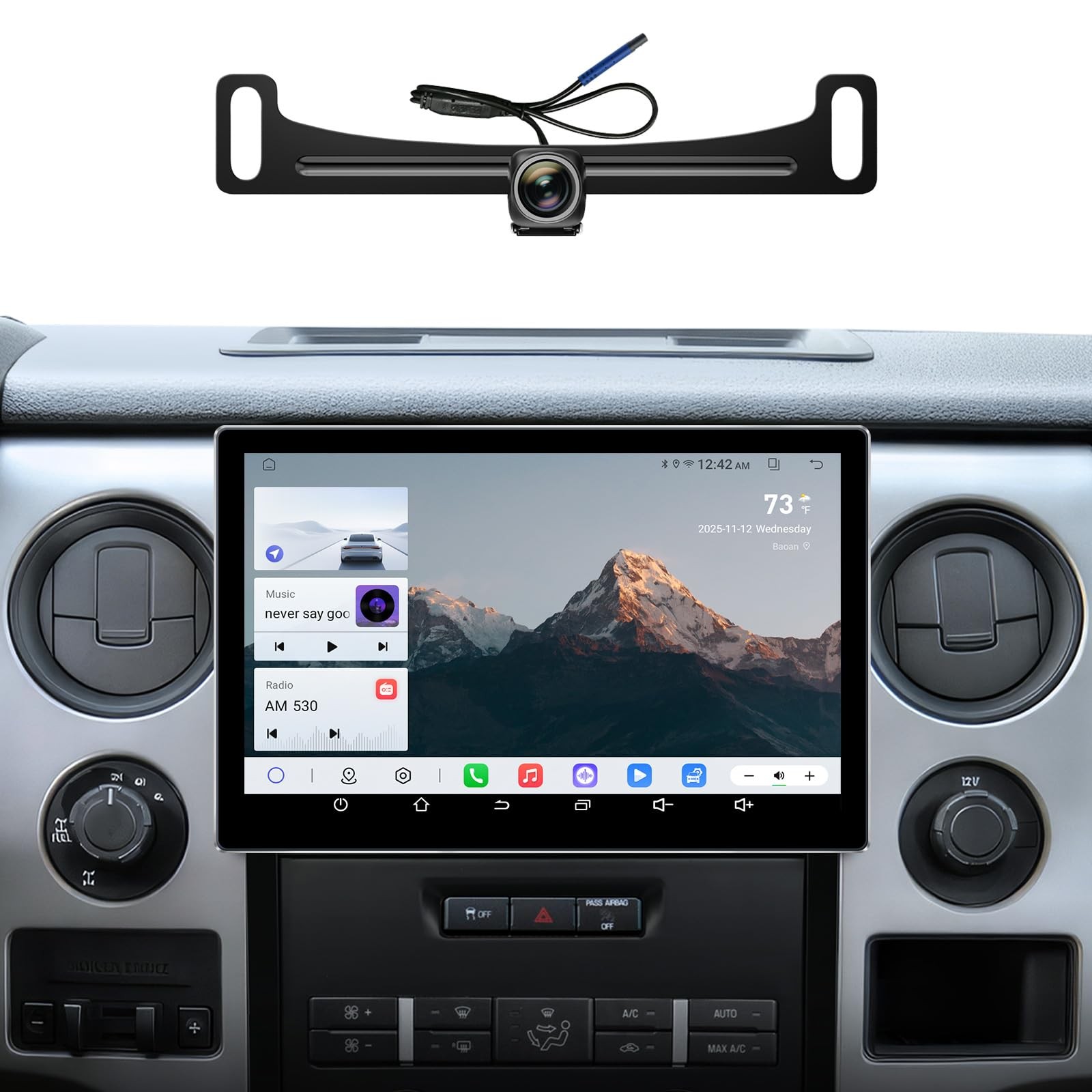 ** NEW 2009-2012 Ford F150 | 11.5″ Stereo | Wireless CarPlay | 4GB+64GB