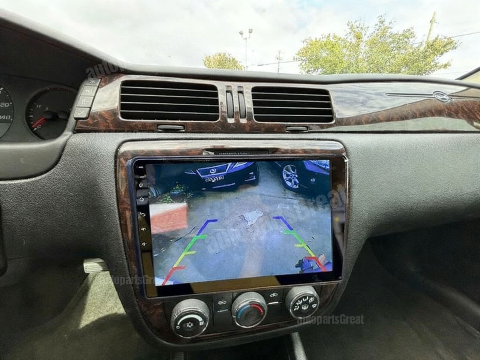Radio Android 13 10” Carplay For 2006-2013 Chevrolet Impala GPS Head Camera DSP