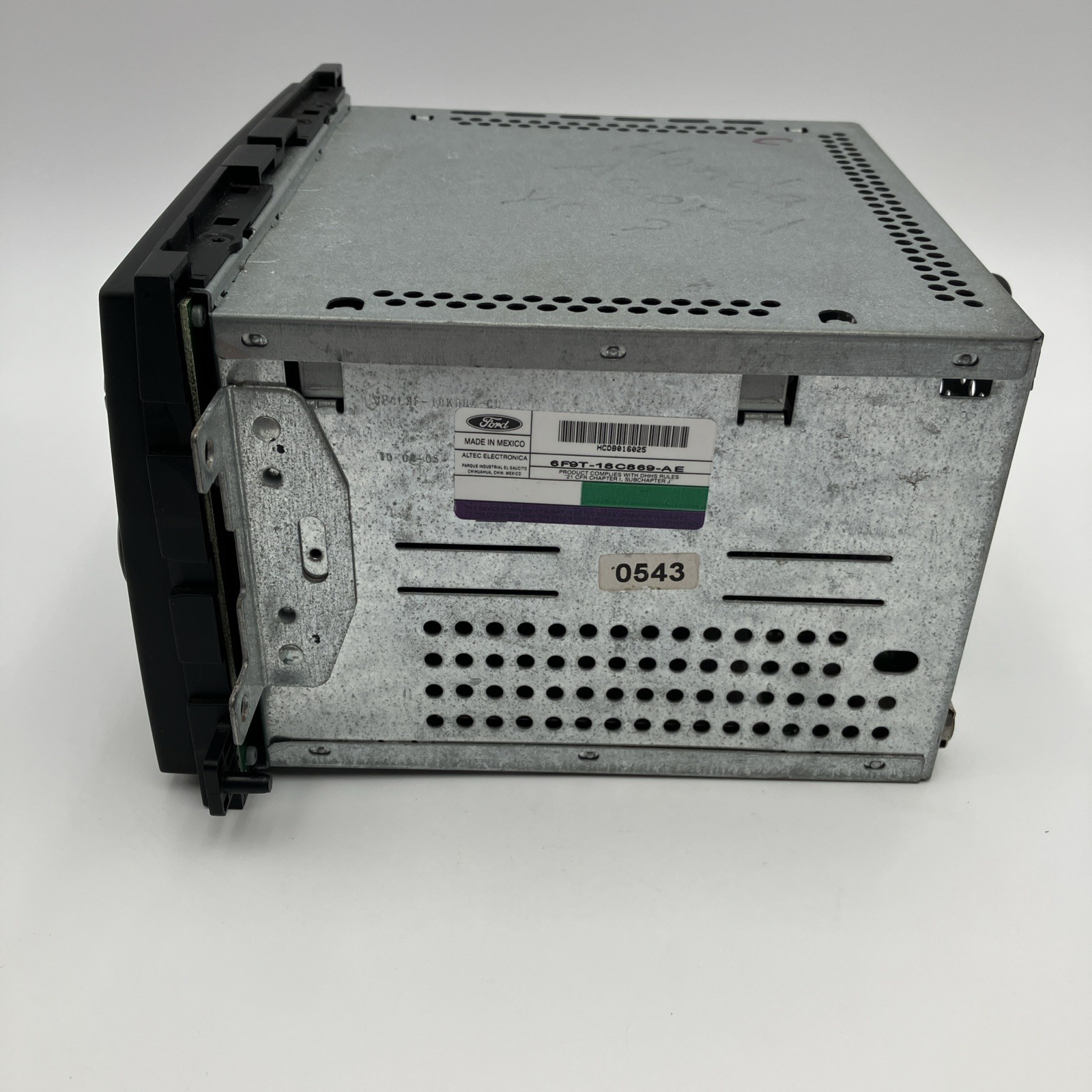 OEM ’05 ’06 ’07 Ford Mustang Montego Single Disk CD Player Radio 6F9T-18C869-AE