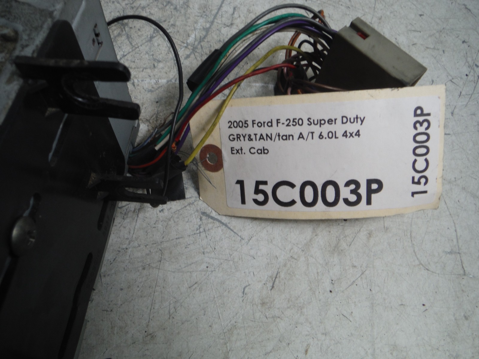 2005 Ford F-250 Super Duty Pioneer FH-X700BT Car Stereo Receiver OEM 2002-2007