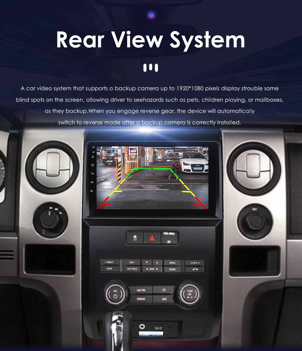For Ford F150 2009-2014 Android 14.0 Car Stereo Radio GPS Navigation Wifi 32G BT