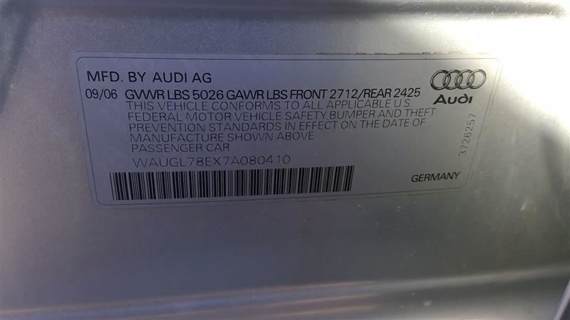 Audio Equipment Radio Excluding Convertible Fits 02-08 AUDI A4 ID 8E0035111