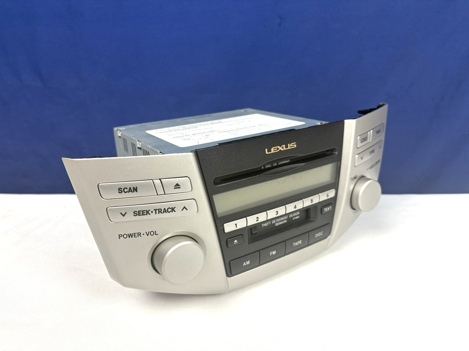 2004-2007 LEXUS RX330 AM/FM CD Player Radio Receiver 86120-0E050