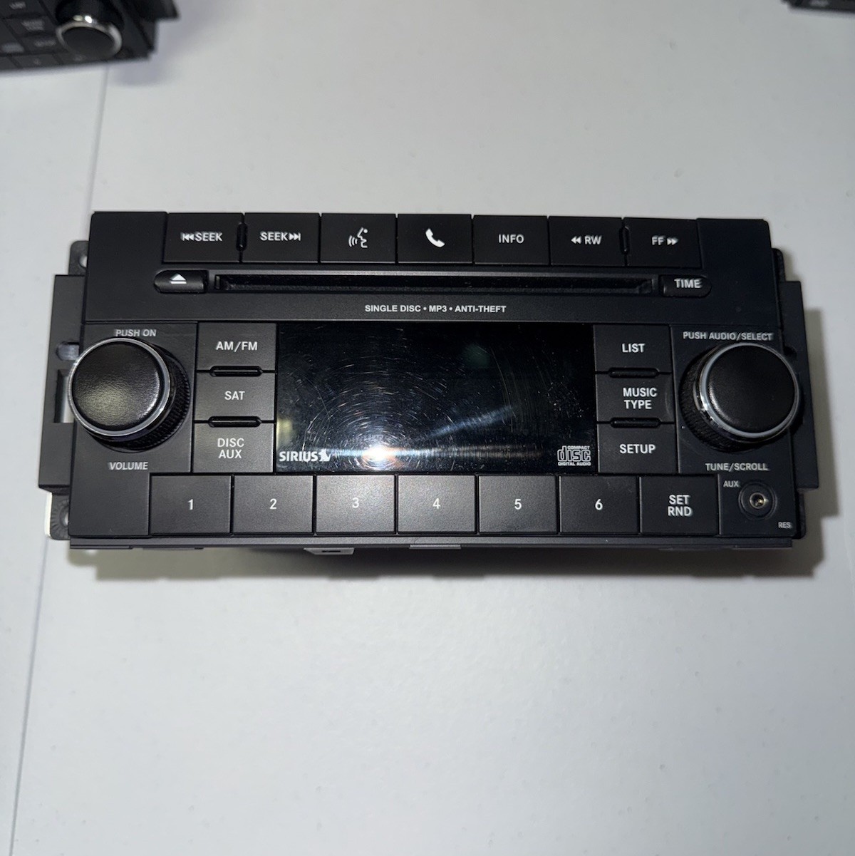 Chrysler Jeep Dodge OEM Radio & CD Part Number P05091198AC