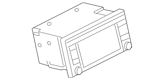 Genuine Nissan Radio Control Unit 28185-4AF6A