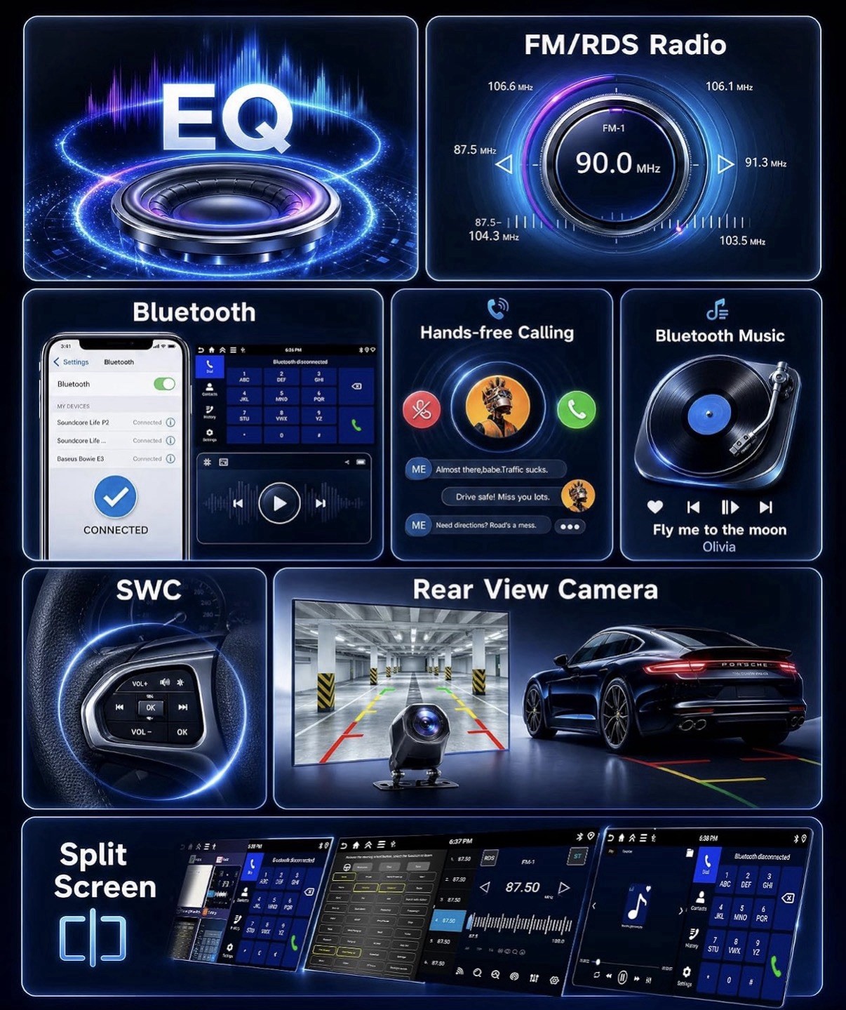 4+64G Carplay for Volkswagen Jetta Passat Beetle Tiguan Car Radio Android Auto