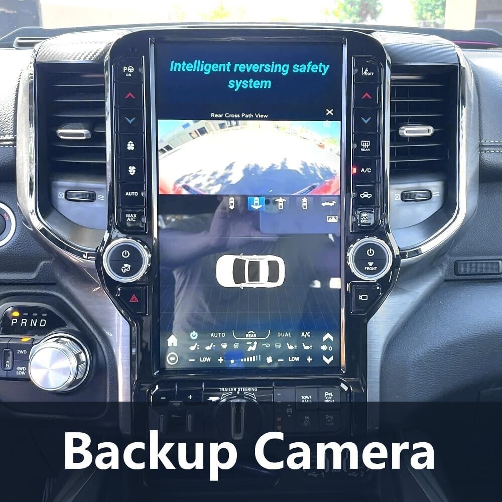 Large Display 13.6″ Android Car Stereo Radio Gps For 19-2024 Dodge Ram 1500 2500
