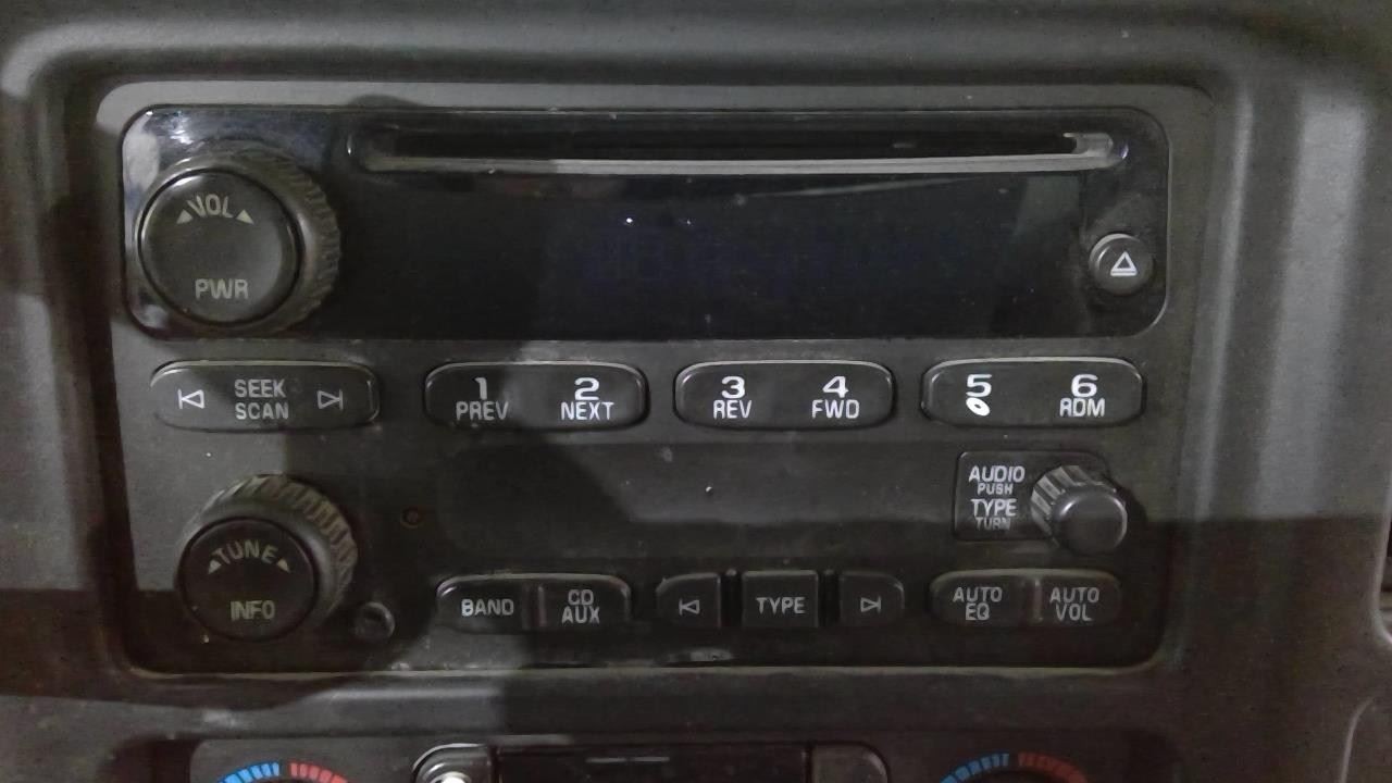 Radio Player Radio Am-fm-stereo-single CD Opt UB0 Fits 05-09 ENVOY 1157467