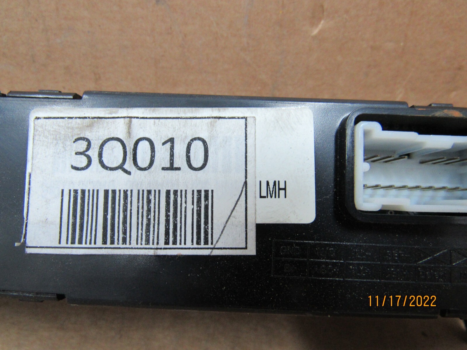 11 12 13 14 15 Hyundai Sonata Dash Digital Clock Display Assembly OEM 945103S000