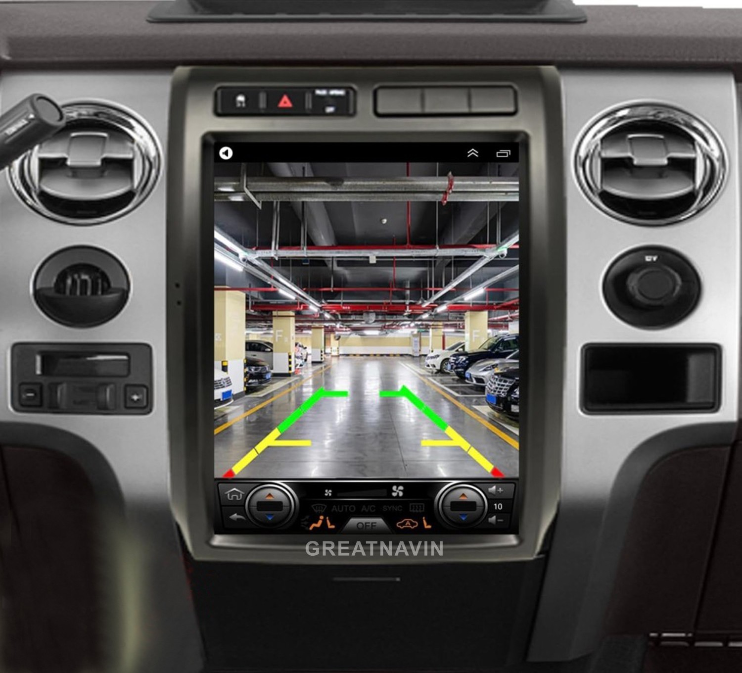 Android15 WIFI Car Radio For Ford F-150 2009-2012 GPS Tesla stereo apple Carplay