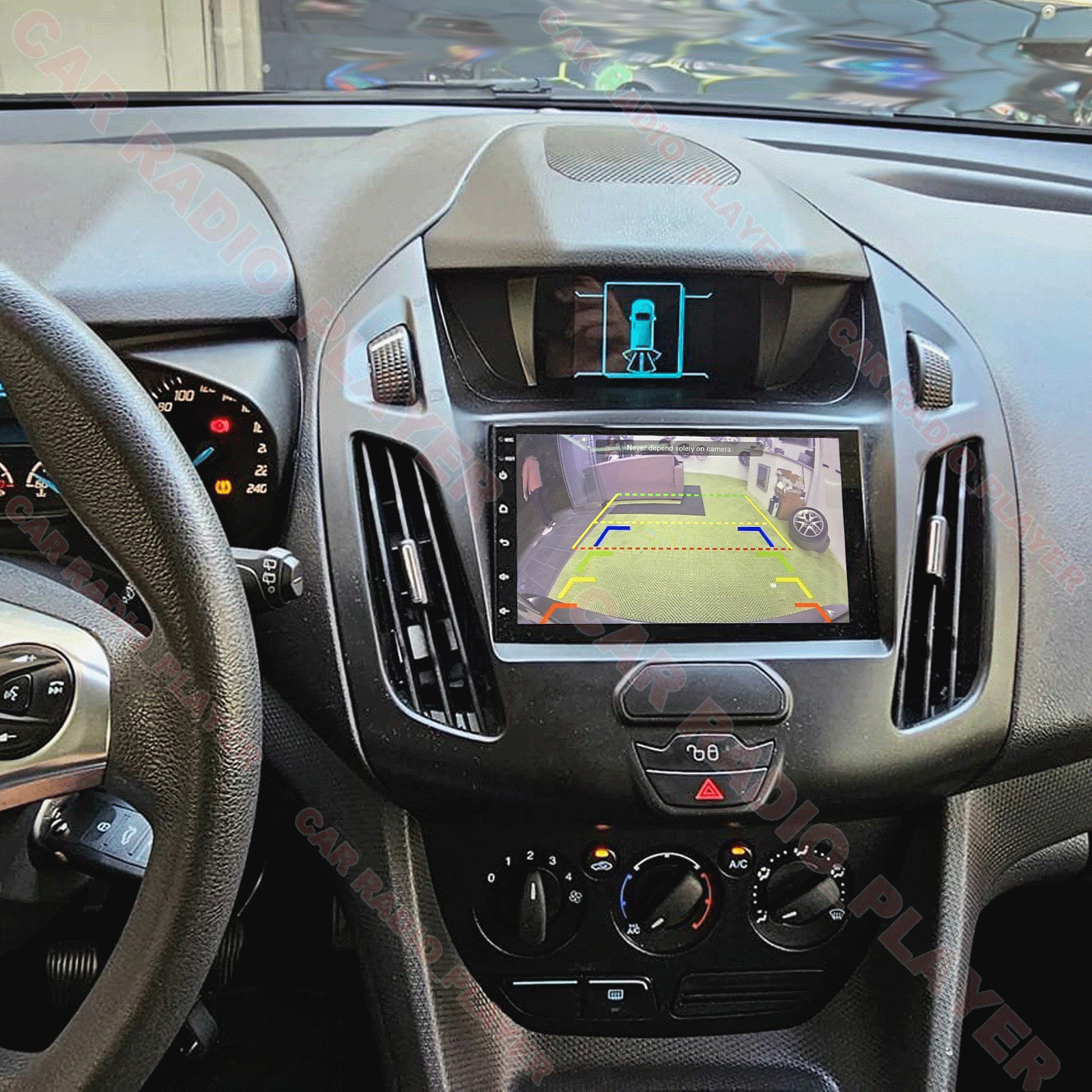 4+64G Android Auto Carplay GPS SAT Navi Radio For Ford Transit Connect 2014-2018