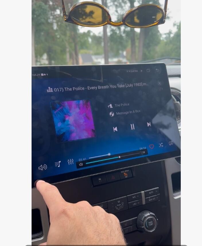 13″ Wireless Carplay For 2009-2014 Ford F150 Android Car Stereo Radio Navi 4+64G