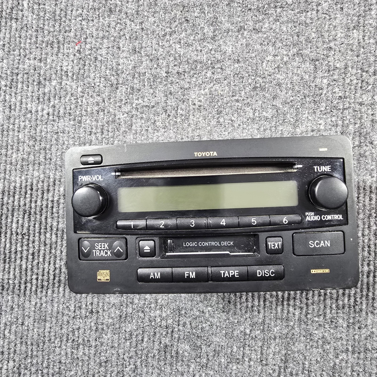 2001-2004 Toyota Tundra Sequoia Audio Radio OEM 86120-0C020 *Not Tested*