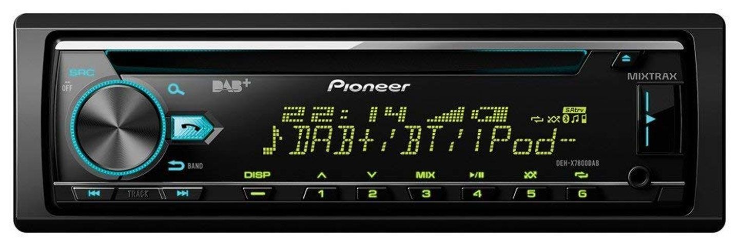 Pioneer MP3 AUX CD USB DAB Car Stereo for Lancia Y from 12 Gloss Black
