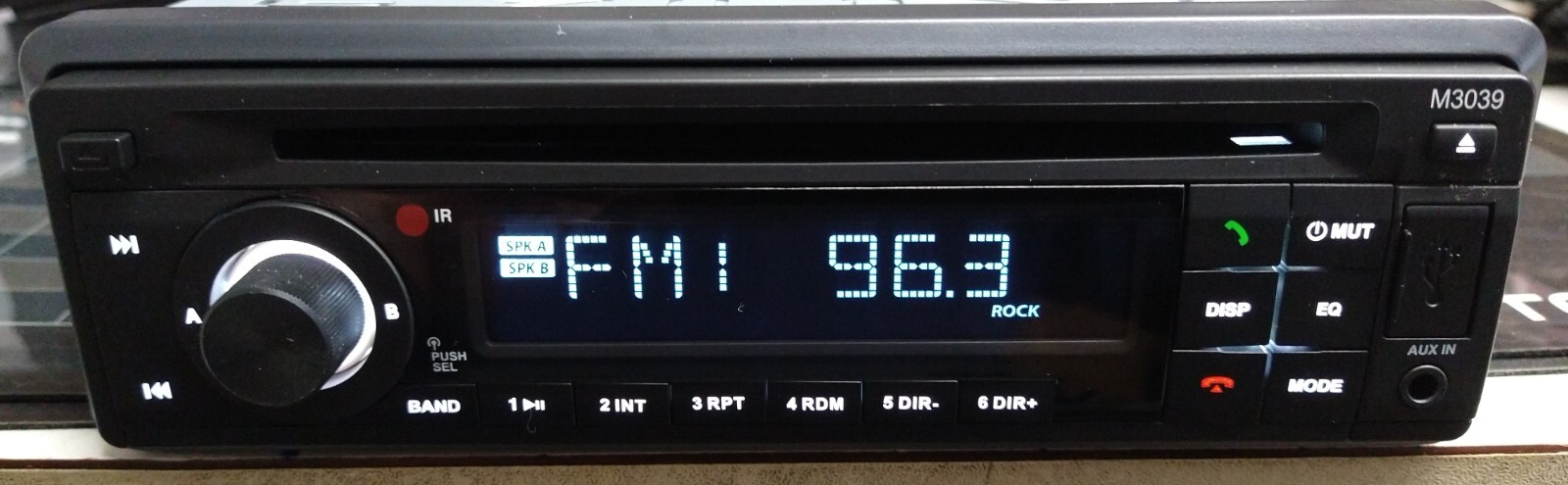 Vintage Look Mercedes Benz BLUETOOTH AM FM Radio Retro Stereo CD USB AUX DIN